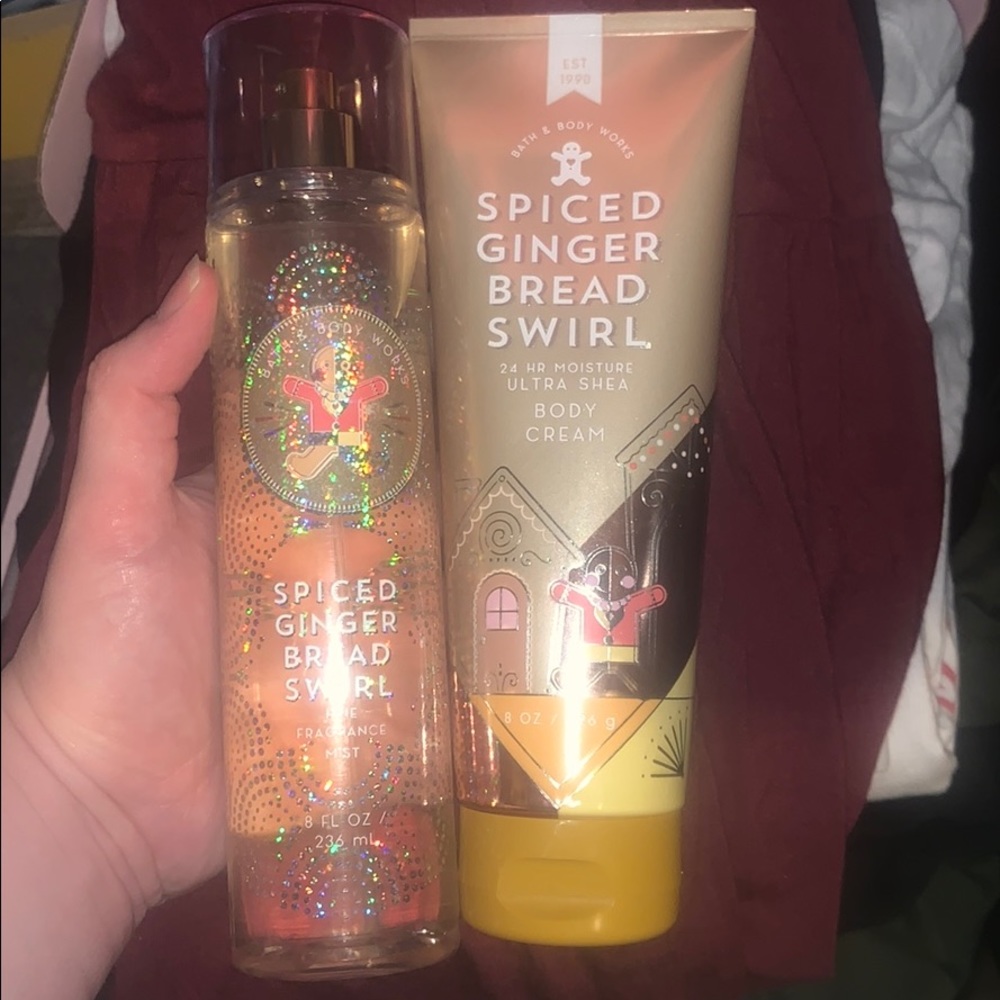 Bath and Body Works Spray & Lotion Set